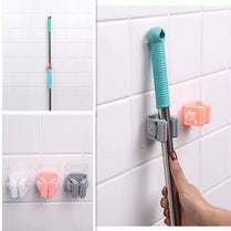 Wall Mounted Mop Holder Mop Hook Storage Clip & Broom Wall Hanger