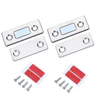 Ultra Thin Magnetic Cabinet Door Catch Stainless Steel Adhesive Magnetic Latch