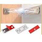 Ultra Thin Magnetic Cabinet Door Catch Stainless Steel Adhesive Magnetic Latch