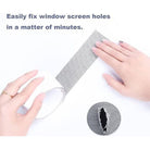 Self Adhesive Window Screen Repair Mesh Tape Anti Insect Mosquito Patch 2 Meter