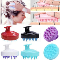 Silicone Scalp Massage Brush (Random Color)