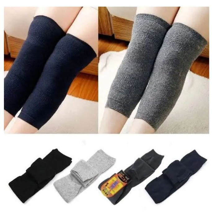 Plush Warm Knee Sleeves Winter Cold Protection For Men & Women