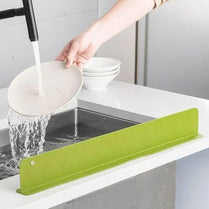 Silicone Kitchen Sink Splash Guard Anti-Splash Water Baffle