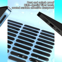 Mobile Phone Dustproof Speaker Mesh Stickers 10 Pcs