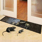 Black Rat Killing Magic Carpet Rodent Glue Trap