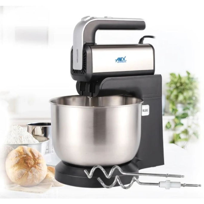 Anex AG-822 Deluxe Hand Mixer With Bowl & Official Warranty