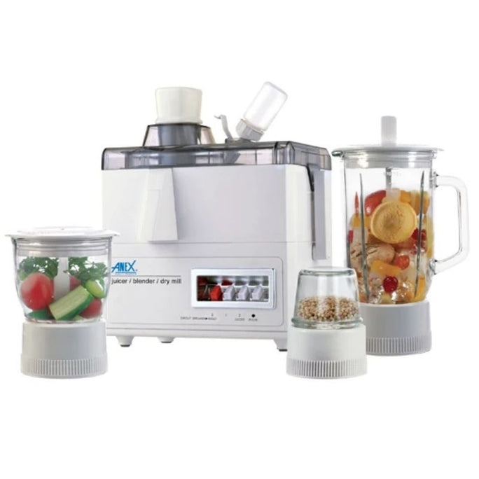 Anex AG-179GL Deluxe Juicer Blender Grinder With Official Warranty