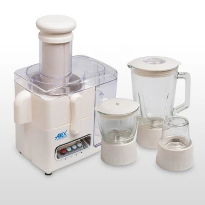 Anex AG-184GL Deluxe Juicer Blender Grinder With Official Warranty