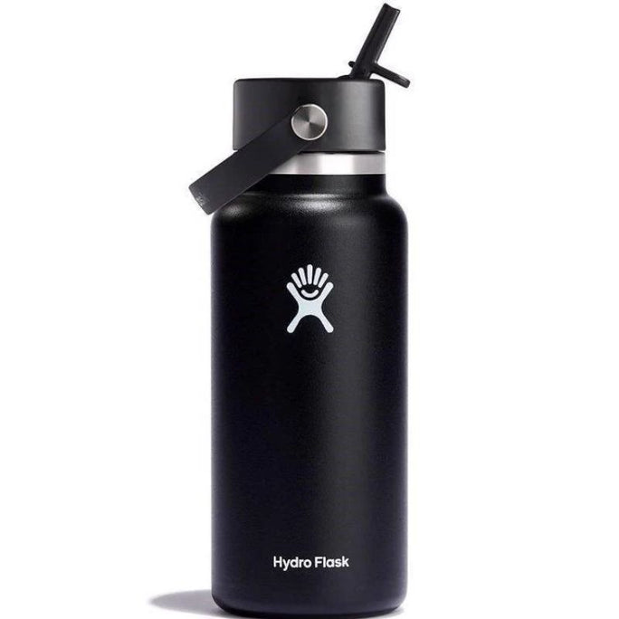 Hydro Flask 32oz Wide Flex Straw Cap Black (810007831701)