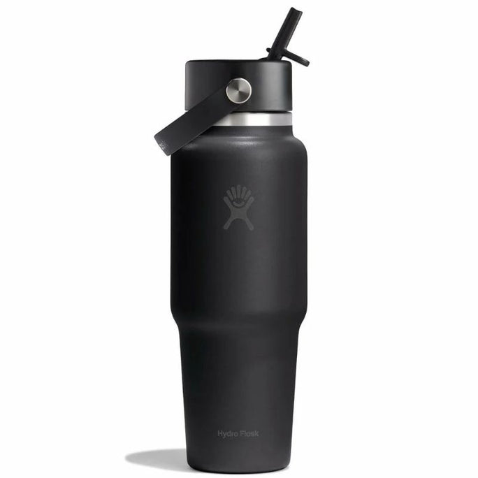 Hydro Flask 32 oz Wide Mouth Travel Bottle With Flex Straw Cap