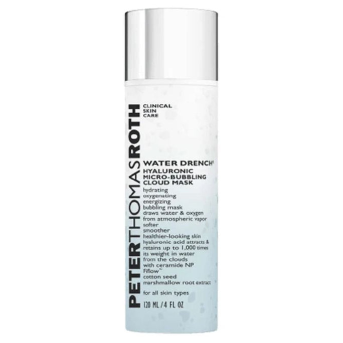 Peter Thomas Roth Water Drench Hyaluronic Micro-Bubbling Cloud Mask 120ml