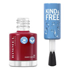 Rimmel Kind & Free Nail Polish 156 Poppy Pop Red (3616302990603)