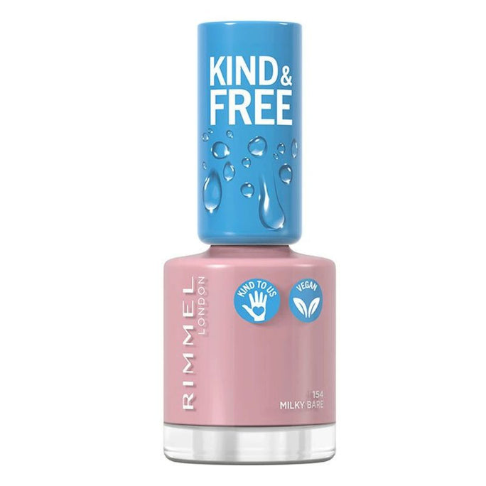Rimmel Kind & Free Nail Polish 154 Milky Bare (3616302990641)