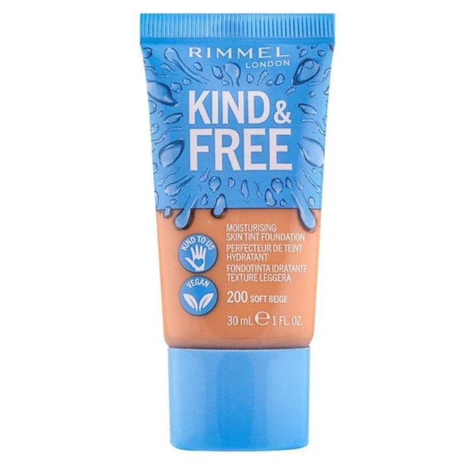 Rimmel London Kind & Free Foundation 200 Soft Beige (3616304530432)