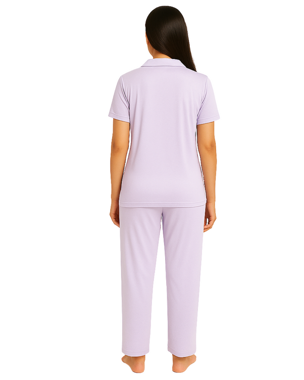 Sajiero Silk Pajama Suit - Night Nest