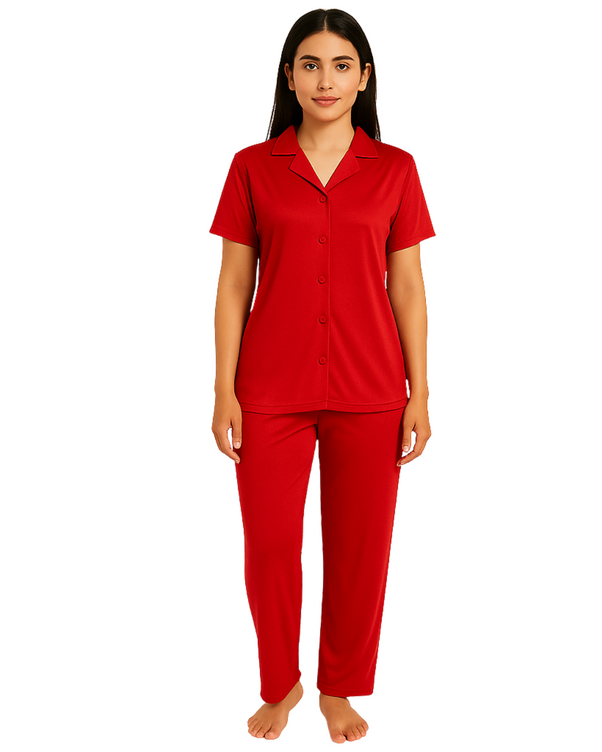 Sajiero Silk Pajama Suit - Night Nest