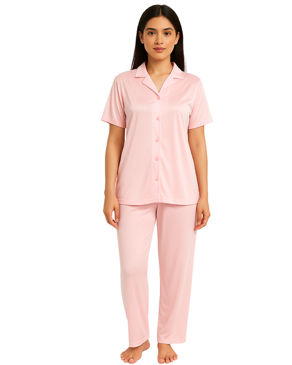 Sajiero Silk Pajama Suit - Night Nest