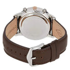 Fossil FS5408 Men’s Chronograph Quartz Brown Leather Strap Grey Dial 44mm Watch