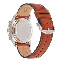 Fossil FS5453 Men’s Chronograph Quartz Brown Leather Strap Blue Dial 44mm Watch