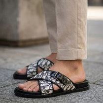 Milli Legacy Designer Slip On Slippers For Men