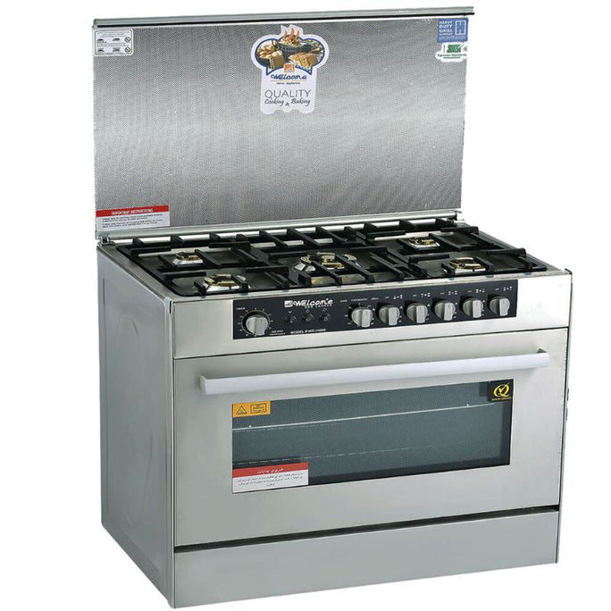 Welcome WC-11000 5 Brass Burner Superior Gas Cooking Range