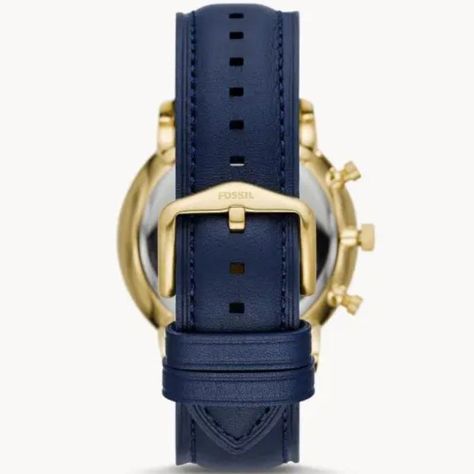 Fossil FS5790 Men’s Chronograph Quartz Leather Strap Blue Dial 44mm Watch