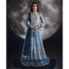 Sara Jahan SJ-1008 Rang-e-Bahar Chiffon Ice Blue 4Pc Suit