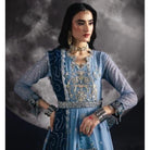 Sara Jahan SJ-1008 Rang-e-Bahar Chiffon Ice Blue 4Pc Suit