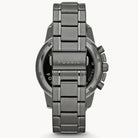 Fossil FS4721 Men’s Chronograph Quartz Grey Stainless Steel Black Dial 45mm Watch