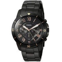 Fossil FS5374 Men’s Chronograph Quartz Black Stainless Steel Black Dial 44mm Watch