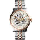 Fossil ME3075 Men’s Automatic Stainless Steel Beige Dial 40mm Watch