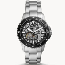 Fossil ME3190 Men’s Automatic Stainless Steel Black Dial 42mm Watch
