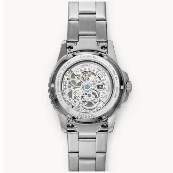 Fossil ME3190 Men’s Automatic Stainless Steel Black Dial 42mm Watch