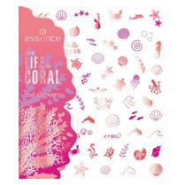 Essence Life In Coral Nail Stickers 01 (4059729486233)