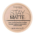 Rimmel London Stay Matt Pressed Powder Silky Beige 034-005 (3607345064543)