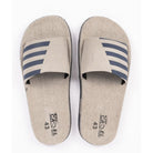 Black Camel Line Style Slide Shoes