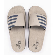 Black Camel Line Style Slide Shoes