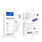 HOCO C126 Pure Power 40W 3 Port Fast Wall Charger 2C1A