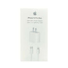 Genuine Apple iPhone 15 Pro Max 20watt USB-C Fast Charger Adapter & Original USB-C to C Data Sync Cable | Authentic Power Delivery (PD) Wall Plug & Charging Cord