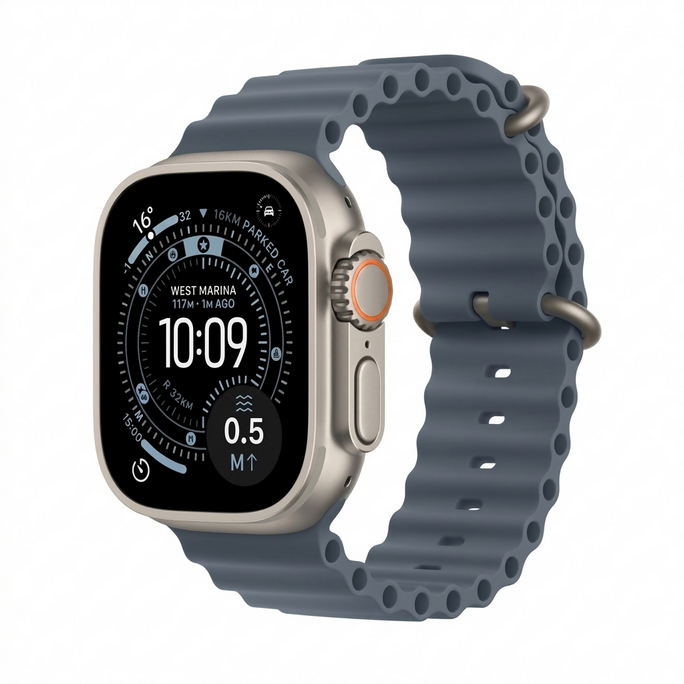 GUS-03 Ultra 3 AMOLED Smartwatch with 7 Straps