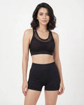 Sajiero Activewear Set - Verde Fit - Black