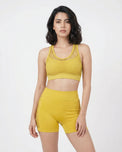 Sajiero Activewear Set - Verde Fit - Yellow