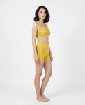 Sajiero Activewear Set - Verde Fit - Yellow