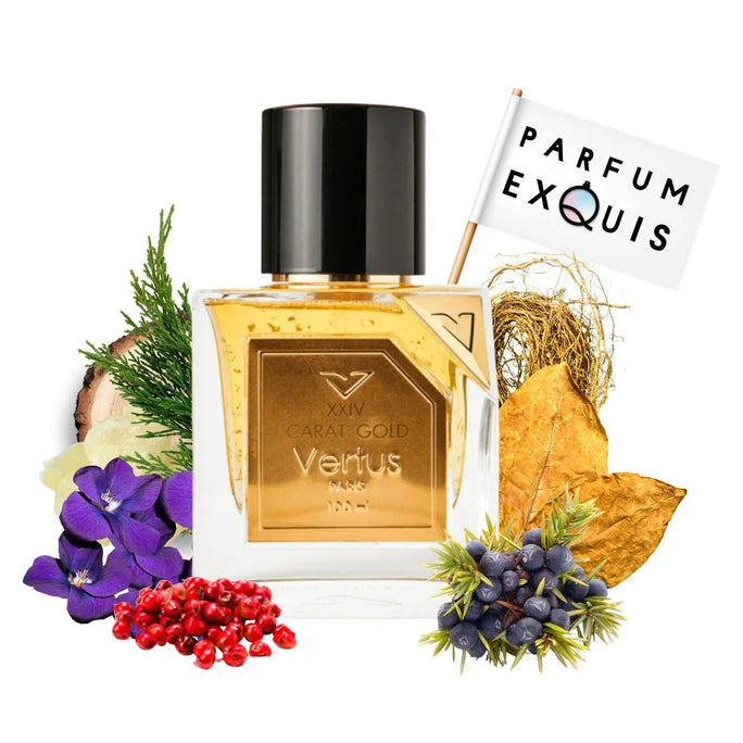 Vertus XXIV Carat Gold Eau De Parfum Unisex 100ml (3612345679222)