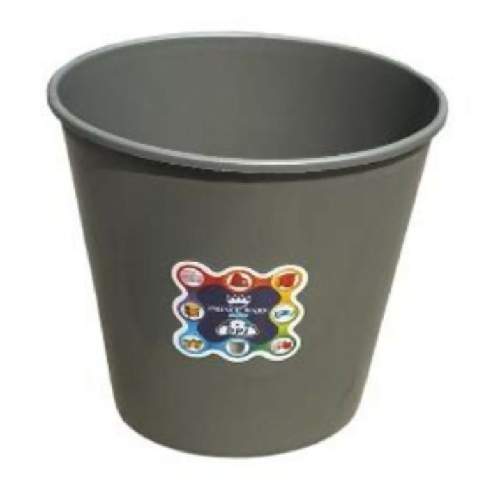 Prince Ware Royal Small Dust Bin Silver Without Lid
