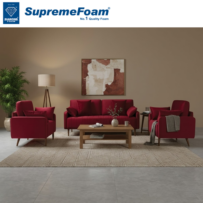 Diamond Supreme Foam Sofina Lounge Sofa Set | Diamond Foam Official Store
