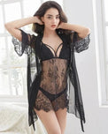 Sajiero Babydoll Lingerie - Talia - Black