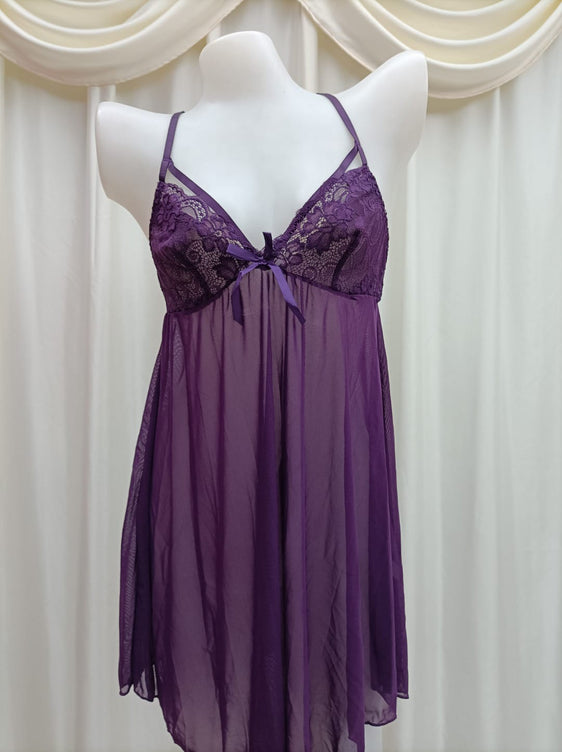Sajiero Babydoll Lingerie  - Violetta Dream