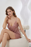 Sajiero 6-Piece Pure Silk Nightwear Set - Marvella Pink