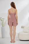 Sajiero 6-Piece Pure Silk Nightwear Set - Marvella Pink